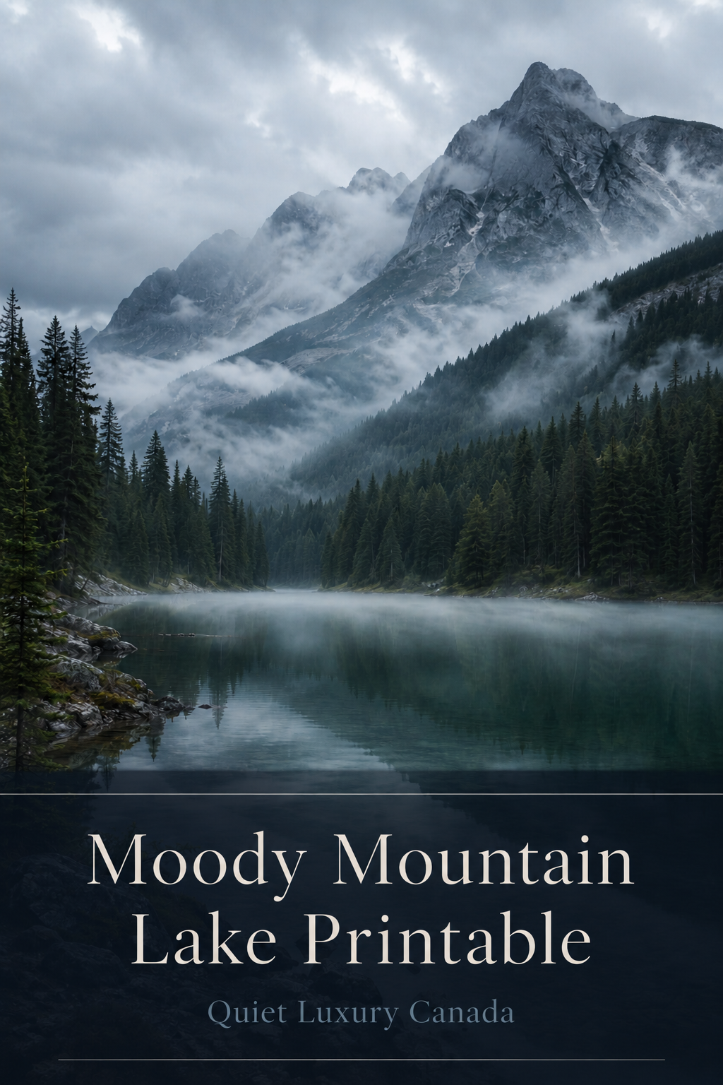 Mountain Lake fine-art landscape